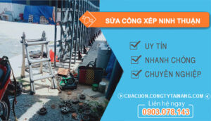Sửa Cổng Xếp Ninh Thuận