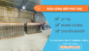 Sửa Cổng Xếp Phú Thọ