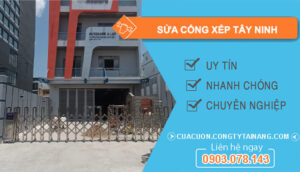 Sửa Cổng Xếp Tại Tây Ninh