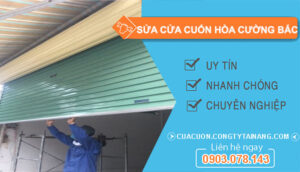 Sửa Cửa Cuốn Hòa Cường Bắc