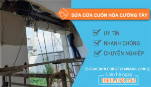 Sửa Cửa Cuốn Hòa Cường Tây