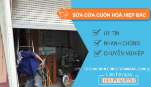 Sửa Cửa Cuốn Hòa Hiệp Bắc