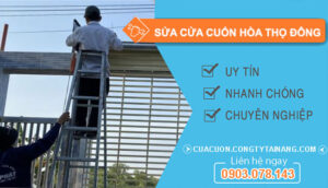 Sửa Cửa Cuốn Hòa Thọ Đông