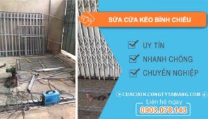 sửa cửa kéo bình chiểu