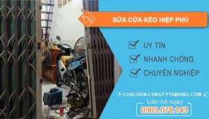 sửa cửa kéo hiệp phú