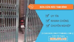 sửa cửa kéo tam bình