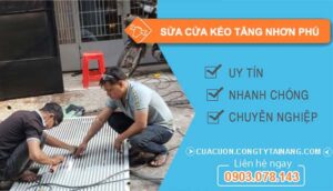 sửa cửa kéo tăng nhơn phú