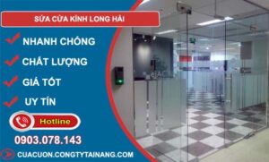 sửa cửa kính long hải