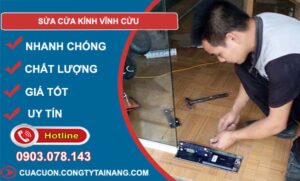 sửa cửa kính vĩnh cửu