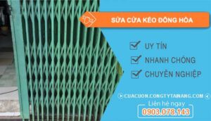 thợ sửa cửa kéo đông hoà