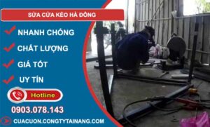 thợ sửa cửa kéo hà đông