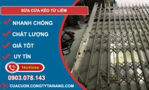 thợ sửa cửa kéo từ liêm