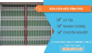 thợ sửa cửa kéo vĩnh phú