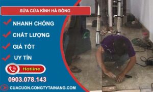 thợ sửa cửa kính hà đông