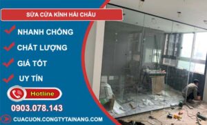 thợ sửa cửa kính hải châu