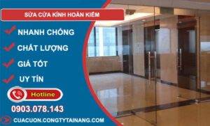 thợ sửa cửa kính hoàn kiếm