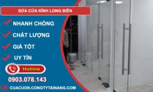 thợ sửa cửa kính long biên