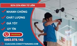 thợ sửa cửa kính từ liêm