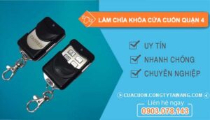 làm chìa khoá quận 4