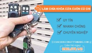 thợ làm chìa khoá cửa cuốn củ chi