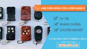 thợ làm chìa khoá quận 5