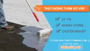 dịch vụ Thợ Chống Thấm Gò Vấp