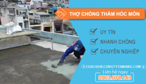 dịch vụ Thợ Chống Thấm Hóc Môn