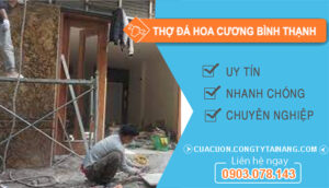 dịch vụ Thợ đá hoa cương Bình Thạnh