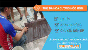 dịch vụ Thợ đá hoa cương Hóc Môn