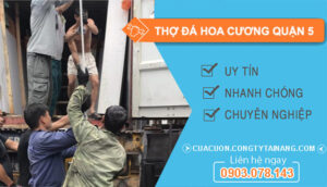 dịch vụ Thợ đá hoa cương Quận 5