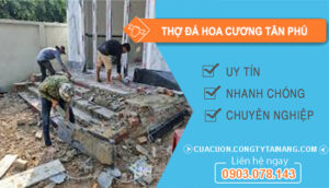 dịch vụ Thợ đá hoa cương Tân Phú