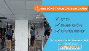 dịch vụ Thợ Đóng Thạch Cao Bình Chánh
