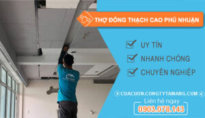 dịch vụ Thợ Đóng Thạch Cao Phú Nhuận