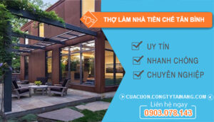 dịch vụ Thợ Làm Nhà Tiền Chế Tân Bình