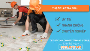 dịch vụ Thợ ốp lát Tân Bình