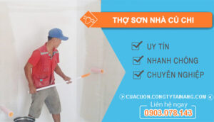 dịch vụ Thợ Sơn Nhà Củ Chi