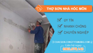 dịch vụ Thợ Sơn Nhà Hóc Môn