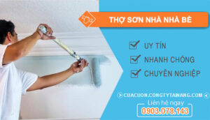 dịch vụ Thợ Sơn Nhà Nhà Bè