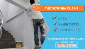 dịch vụ Thợ Sơn Nhà Quận 1