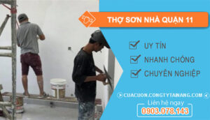 dịch vụ Thợ Sơn Nhà Quận 11