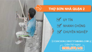 dịch vụ Thợ Sơn Nhà Quận 2