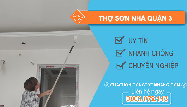 dịch vụ Thợ Sơn Nhà Quận 3