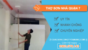dịch vụ Thợ Sơn Nhà Quận 7