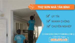 dịch vụ Thợ Sơn Nhà Tân Bình