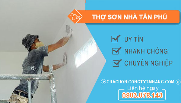 dịch vụ Thợ Sơn Nhà Tân Phú
