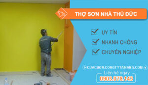dịch vụ Thợ Sơn Nhà Thủ Đức