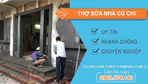 dịch vụ Thợ Sửa Nhà Củ Chi