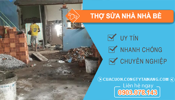 dịch vụ Thợ Sửa Nhà Nhà Bè