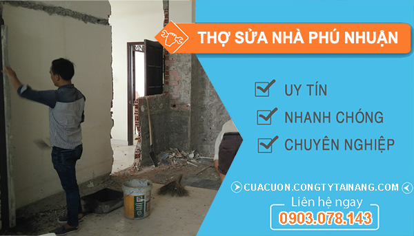 dịch vụ Thợ Sửa Nhà Phú Nhuận