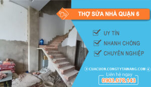 dịch vụ Thợ Sửa Nhà Quận 6